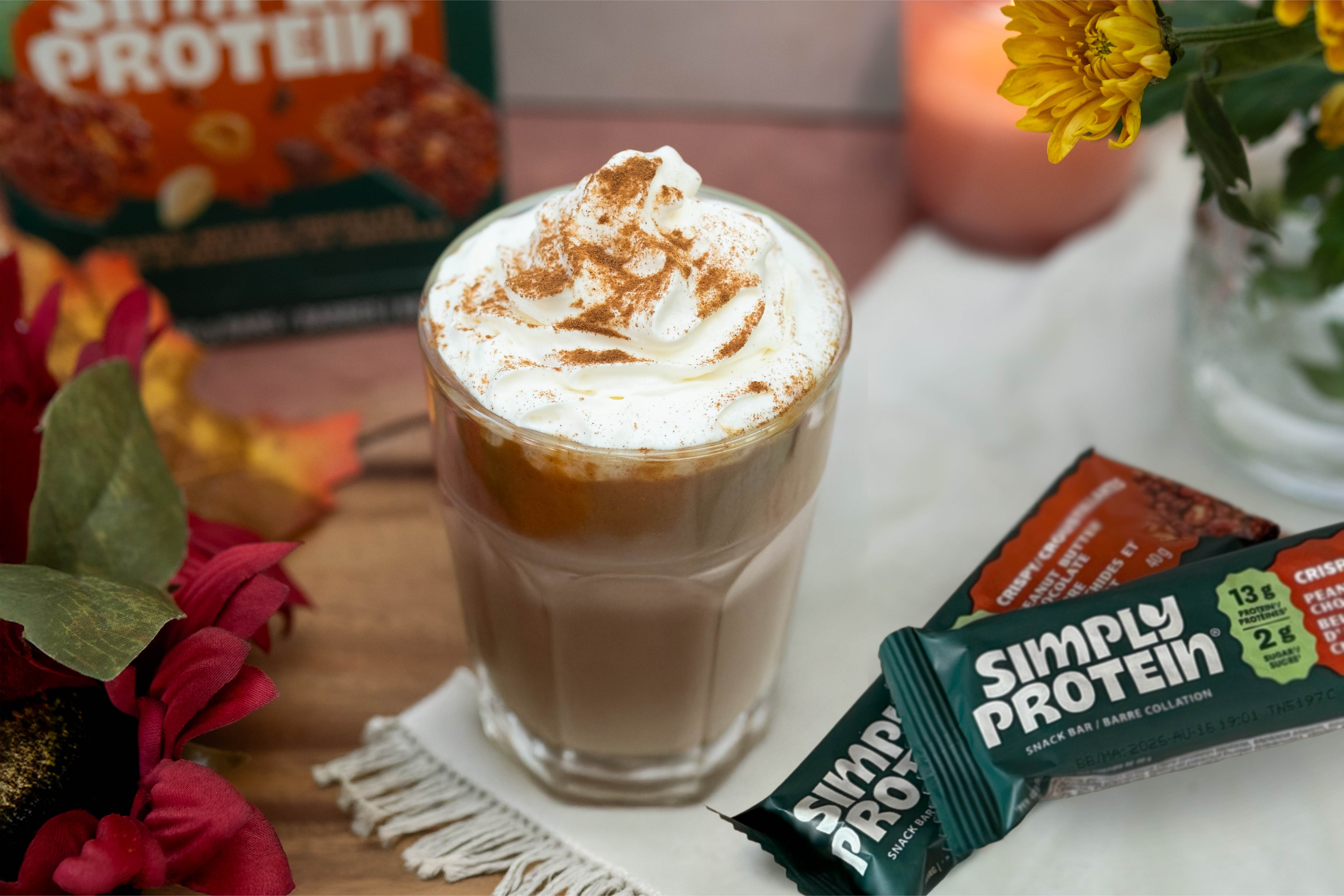 Pumpkin Spice Latte

        &ndash; Simply Protein-US