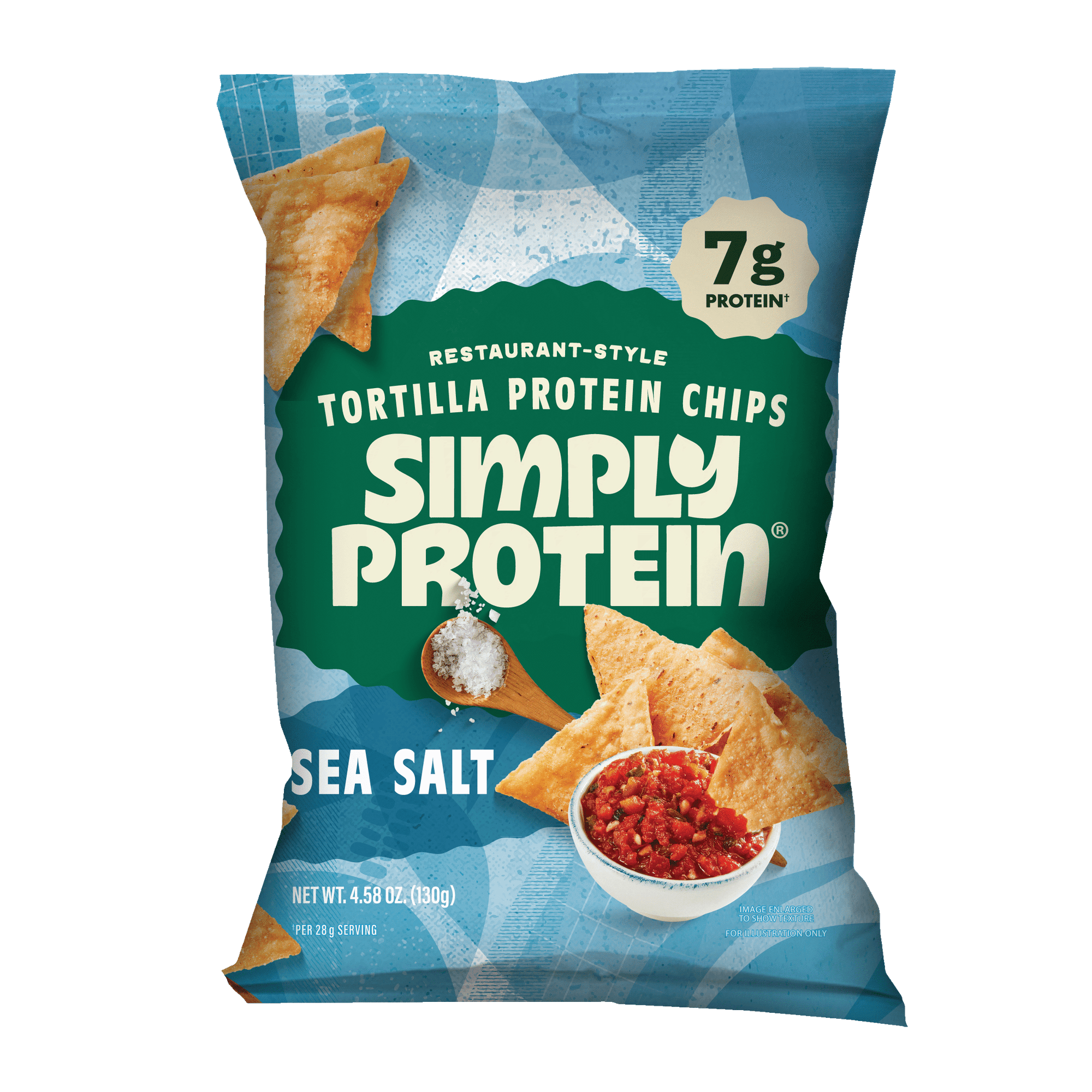 Protein Tortilla Chips - Sea Salt