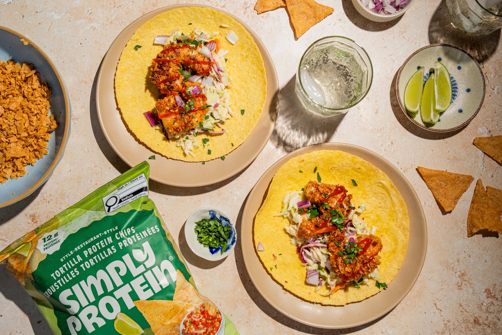 Crunchy Prawn Tacos