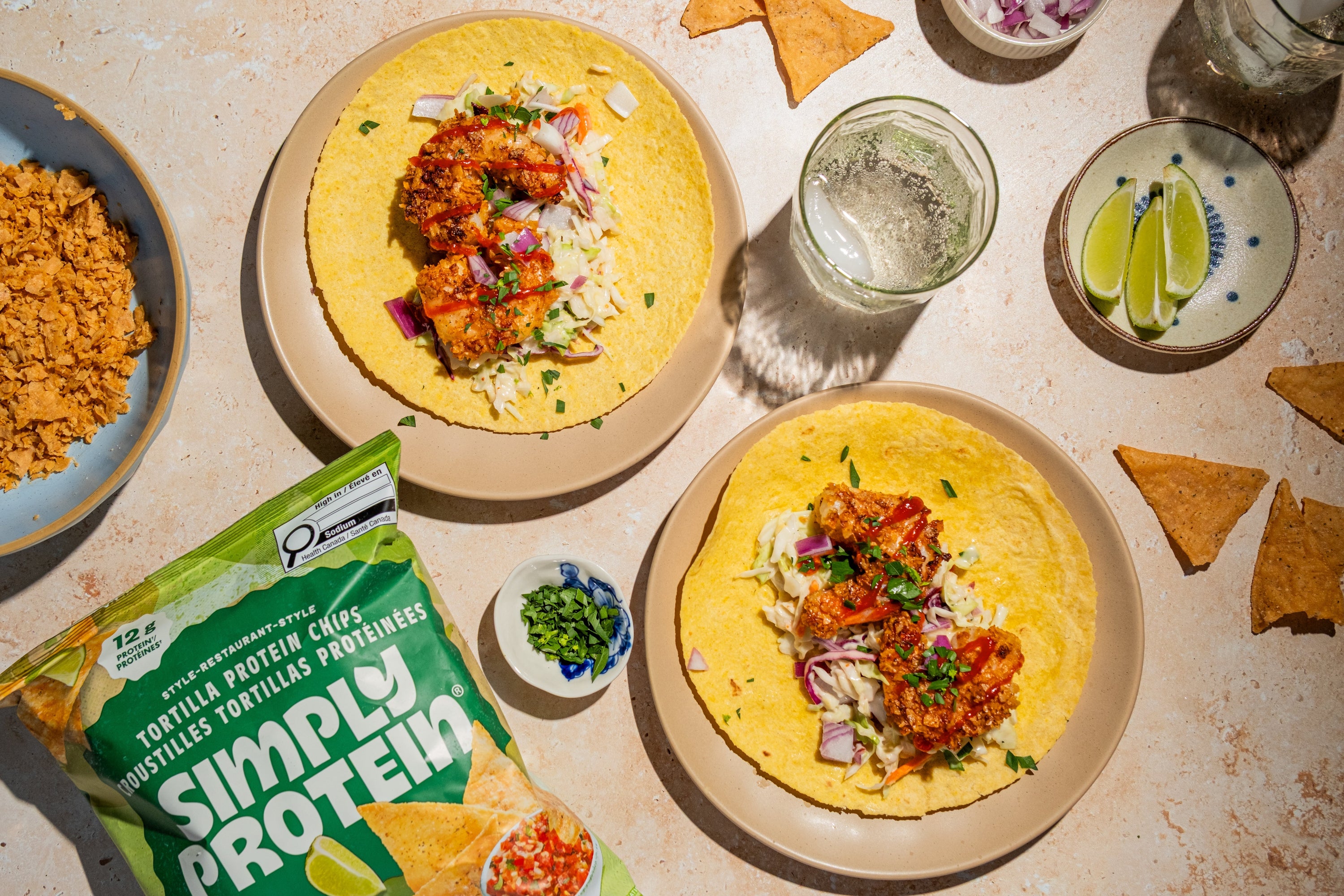 Crunchy Prawn Tacos