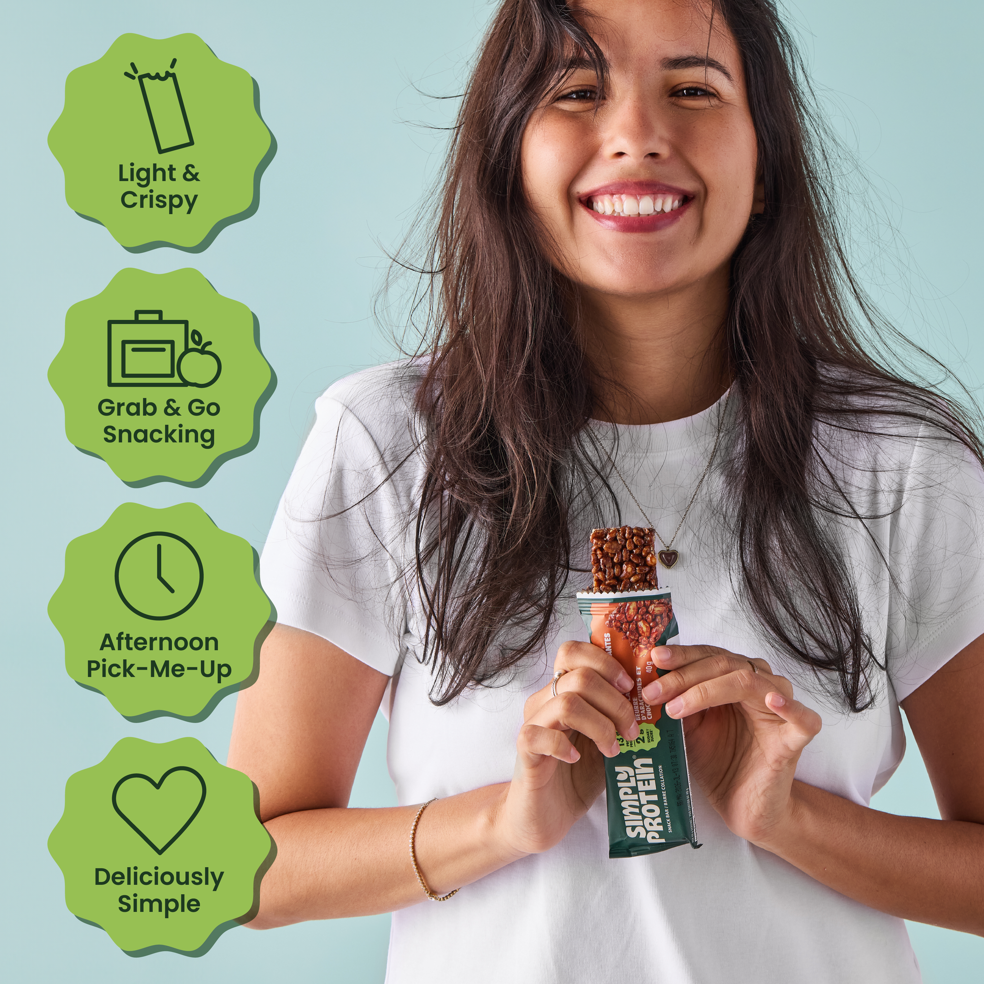 Crispy Bars - Mint Chocolate Chip