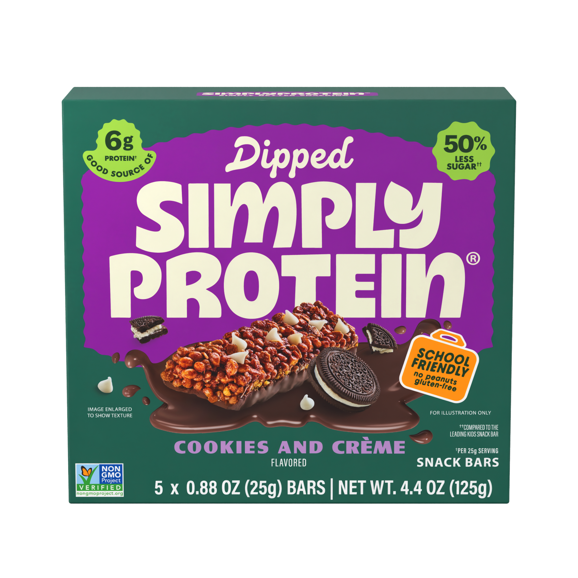 Dipped Bars - Cookies and Crème