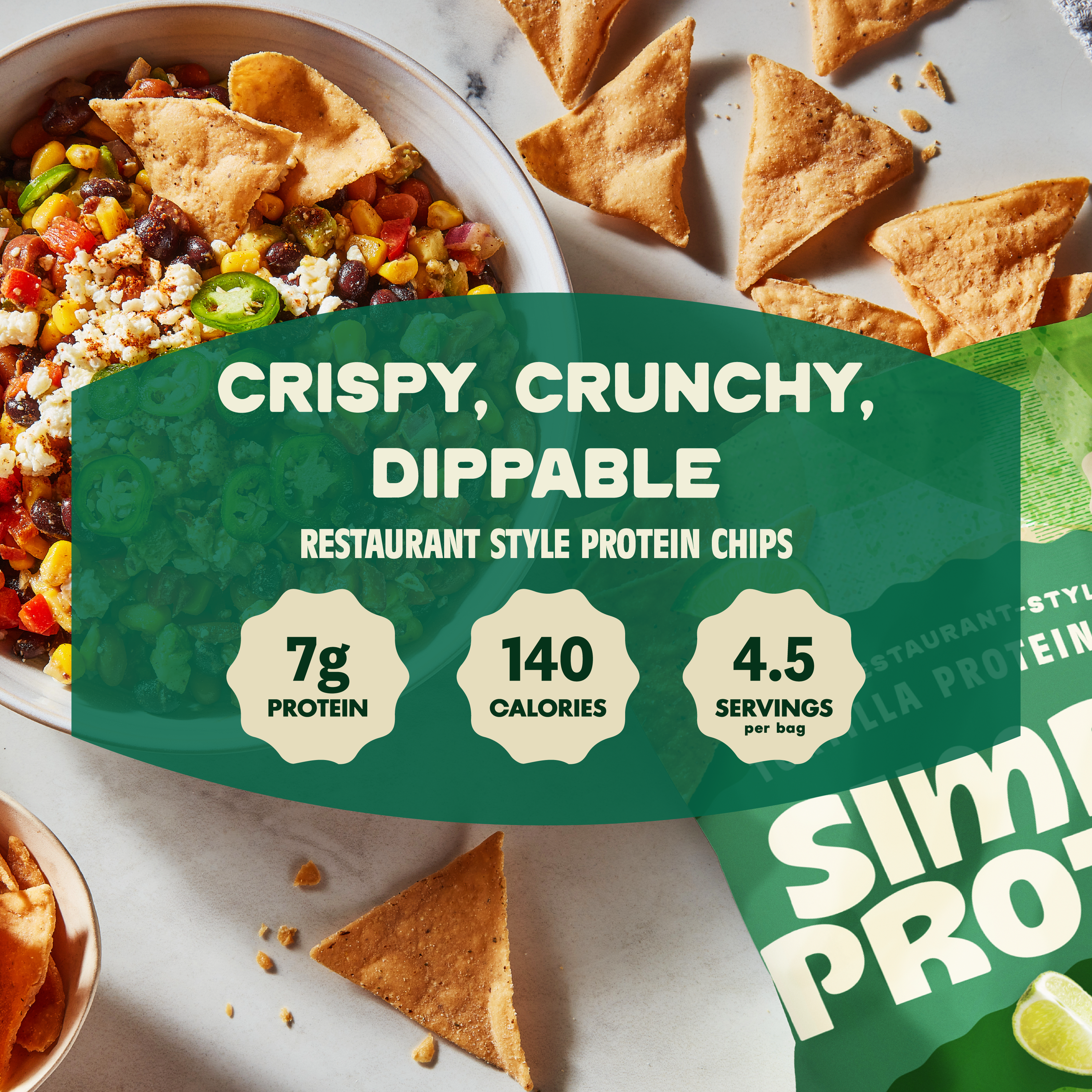 Restaurant-Style Protein Tortilla Chips - Fiesta Taco