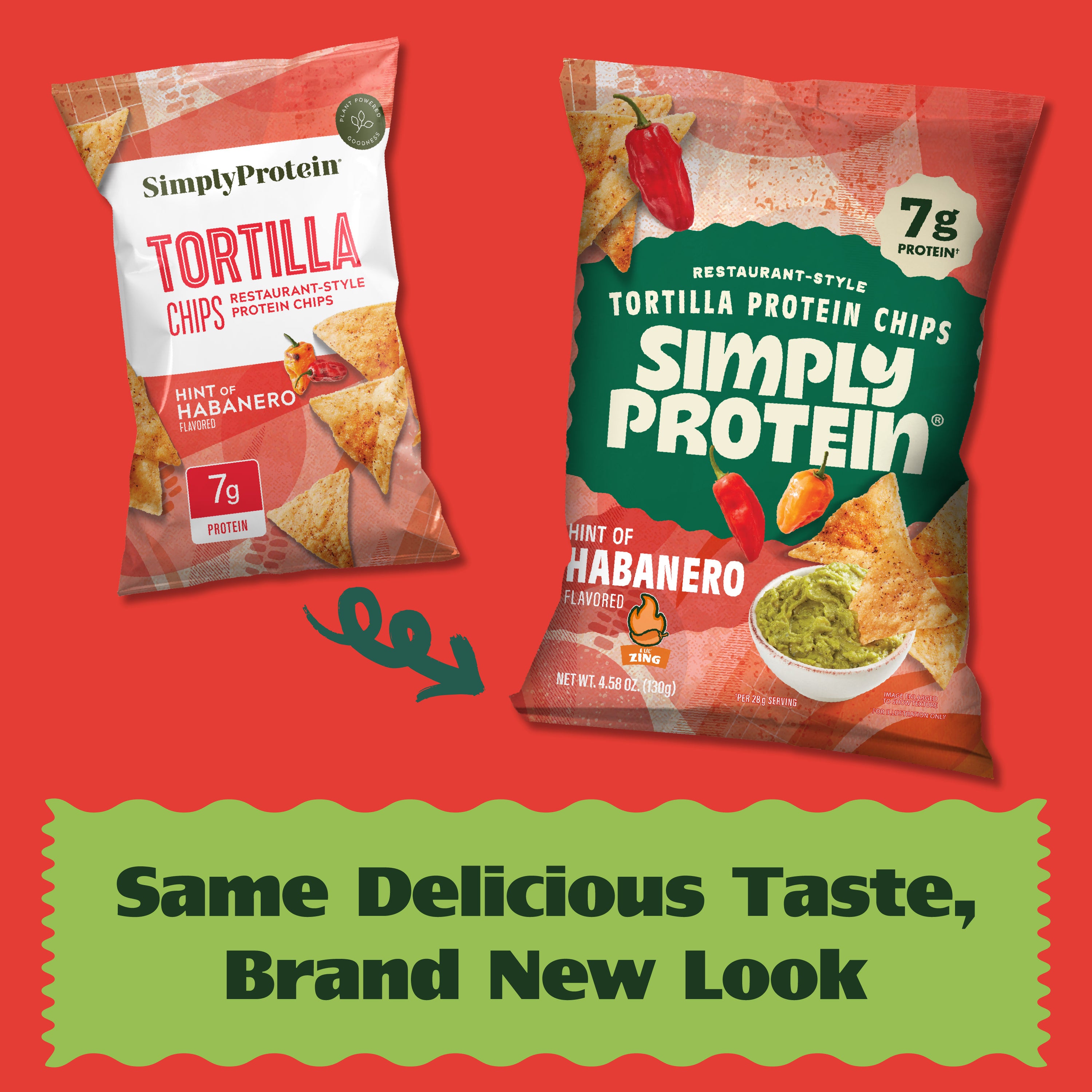 Restaurant-Style Protein Tortilla Chips - Hint of Habanero
