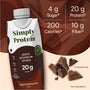 Rich Chocolate- SimplyProtein® Plant Protein+ Shake
