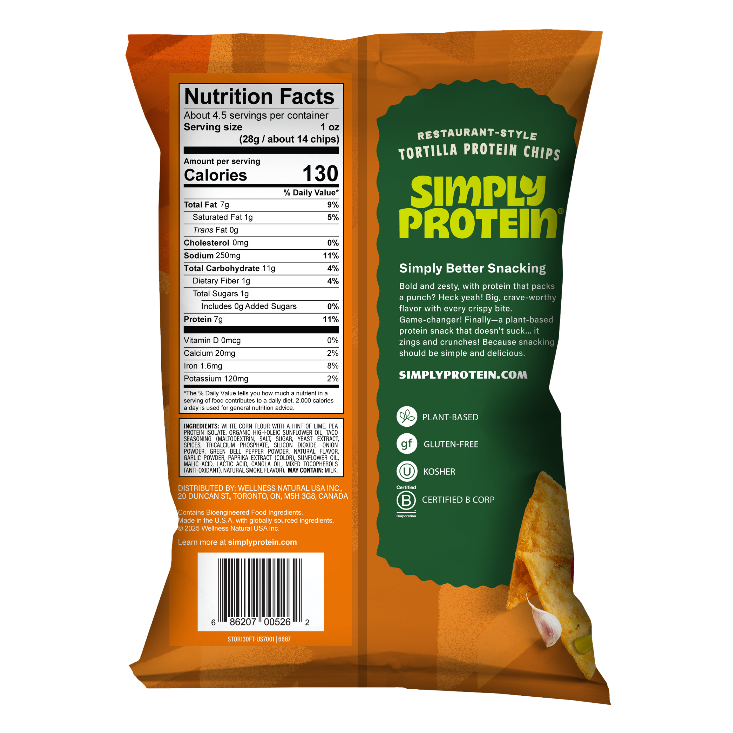 Protein Tortilla Chips - NEW Fiesta Taco
