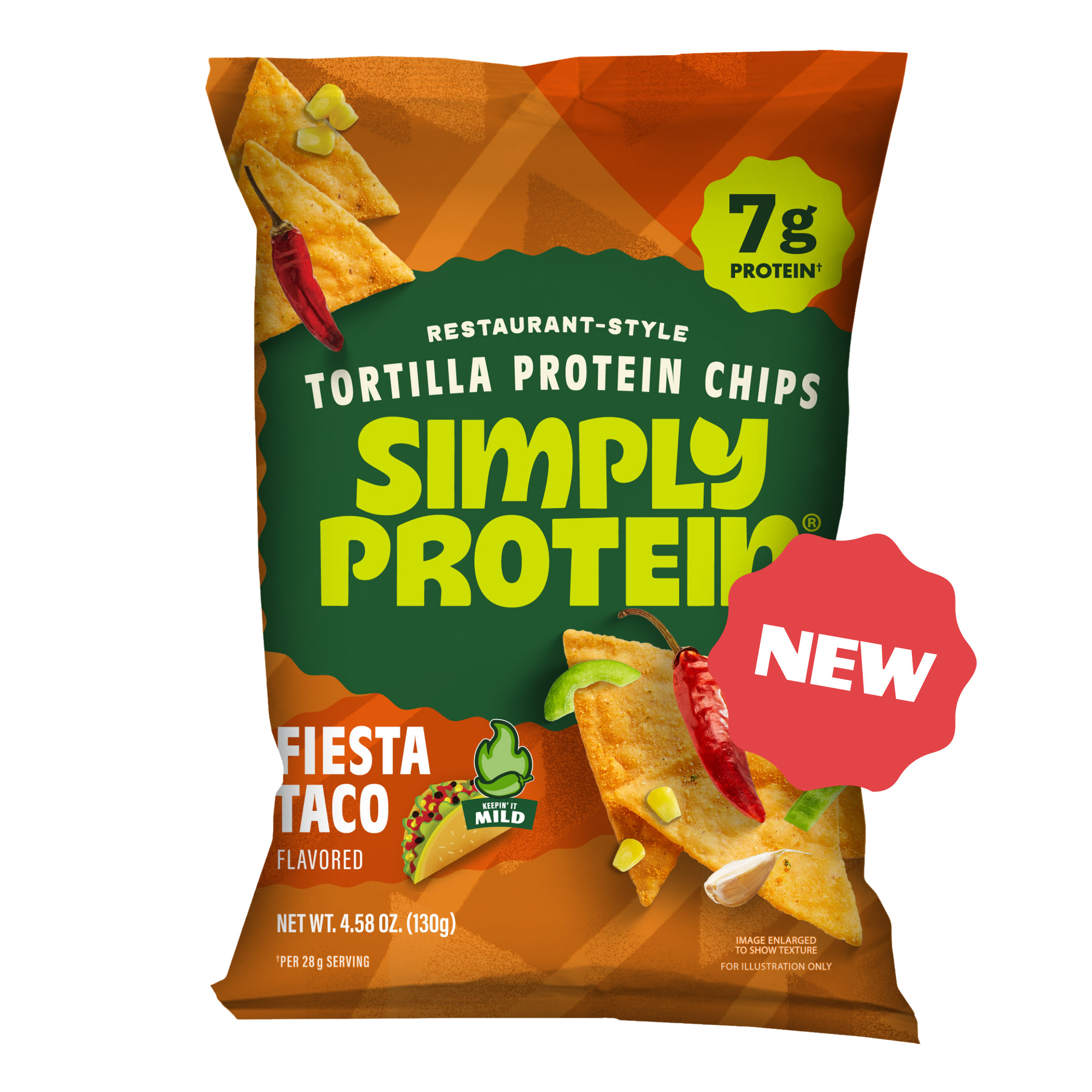 Protein Tortilla Chips - NEW Fiesta Taco