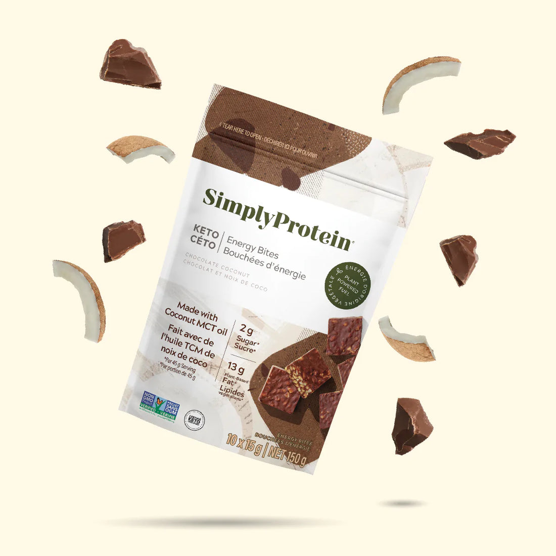 Chocolate Coconut - SimplyProtein® Keto Energy Bites